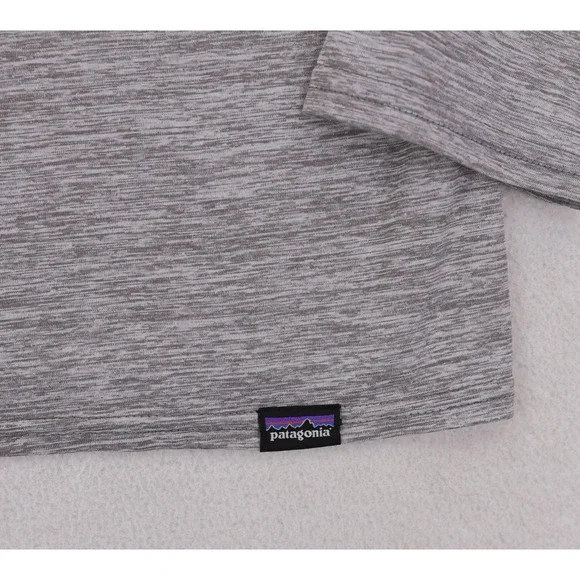 Patagonia Women's Capilene Cool Daily Hooded Lightweight Hoodie Size Small Gray - Picture 3 of 15